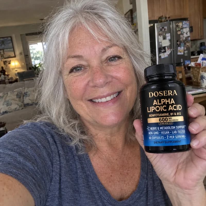 Maureen C.'s photo with Alpha-Lipoic Acid Capsules
